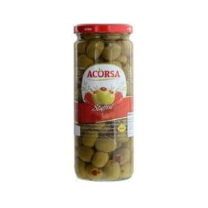 ACORSA SPANISH GREEN STUFFED OLIVES