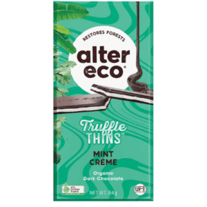ALTER ECO TRUFFLE THINS MINT CREME