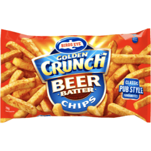 BIRDS EYE CHIPS BEER BATTERED