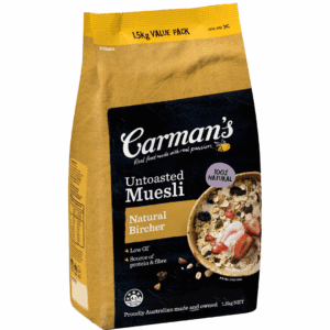 CARMANS NATURAL BIRCHER MUESLI BAG