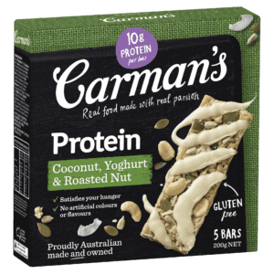 CARMANS PROTEIN BARS COCONUT YOGHURT NUT