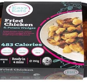 EASY EATS MEALS FRIED CHICKEN POTATO WEDGES