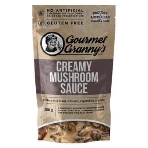 GOURMET GRANNYS CREAMY MUSHROOM SAUCE