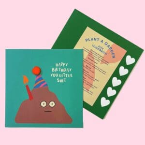 HAPPY BIRTHDAY YOU LITTE SH*T CARD