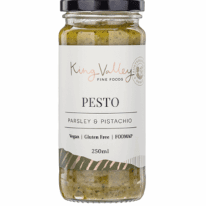 KING VALLEY GL/FREE VEGAN PARSLEY & PISTACHIO PESTO
