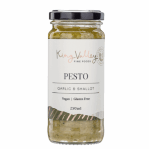 KING VALLEY PESTO GARLIC & SHALLOT