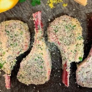 LAMB CUTLETS CRUMBED