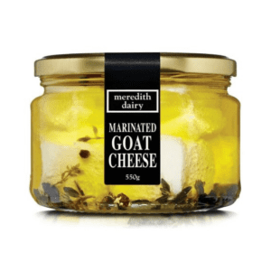 MEREDITH DAIRY MARINATED GOAT CHEESE