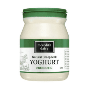 MEREDITH SHEEPS MILK YOGHURT PROBIOTIC GREEN LABEL
