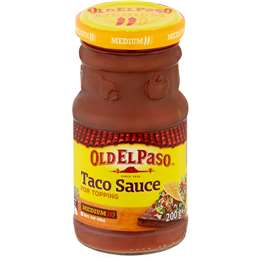 OLD EL PASO TACO SAUCE MEDIUM