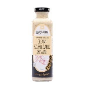 OZGANICS CREAMY GARLIC DRESSING
