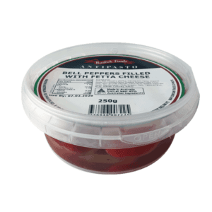 RAYBEK ANTIPASTO BELL PEPPERS FILLED WITH FETTA