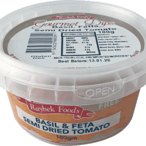 RAYBEK BASIL AND FETA SEMIDRIED TOMATO