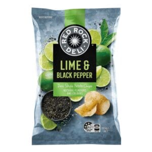 RED ROCK LIME AND PEPPER CHIPS