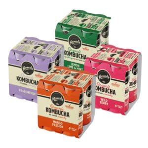 REMEDY KOMBUCHA ORGANIC 4 PACK DEAL