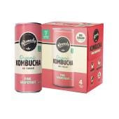 REMEDY KOMBUCHA ORGANIC PINK GRAPEFRUIT