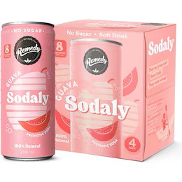 REMEDY SODALY PREBIOTIC GUAVA 4PK