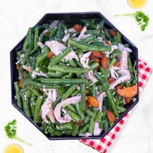 SALAD GREEN BEAN CHICKEN AND ALMOND