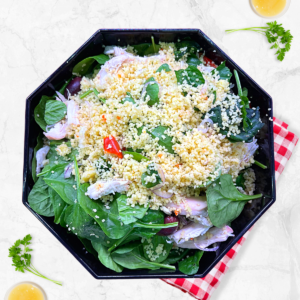 SALAD MEDITERRANEAN CHICKEN & COUS COUS