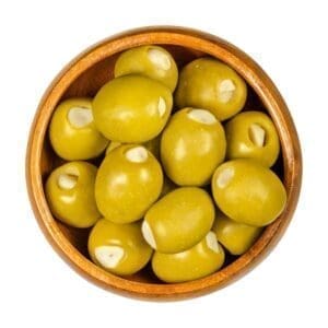 SEGRETI GREEN GARLIC STUFFED OLIVES