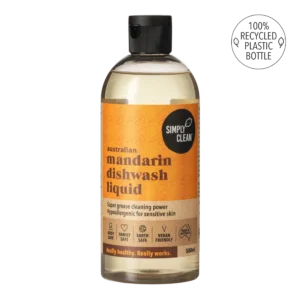 SIMPLY CLEAN MANDARIN DISHWASH LIQUID