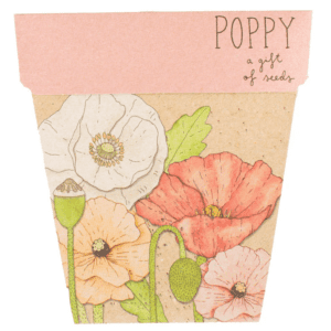 SOWNSOW GIFT OF SEEDS POPPY