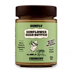 SUN FLY CRUNCHY SUNFLOWER SEED BUTTER