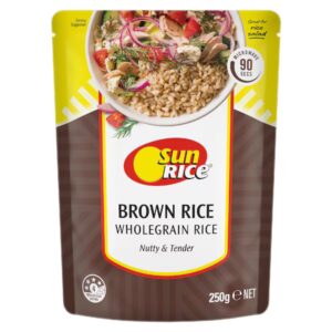 SUNRICE BROWN MEDIUM GRAIN RICE