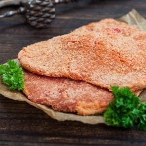 VEAL CRUMBED SCHNITZEL
