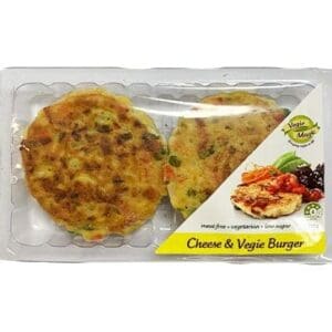 VEGIE MAGIC CHEESE AND VEGIE BURGER