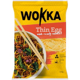 WOKKA THIN EGG NOODLES