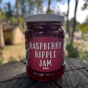 WREN FARM RASPBERRY RIPPLE JAM